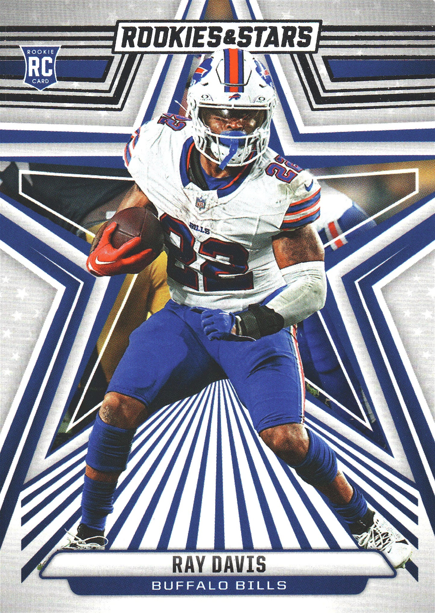 2024 Panini Rookie & Stars Ray Davis RC #183 Buffalo Bills