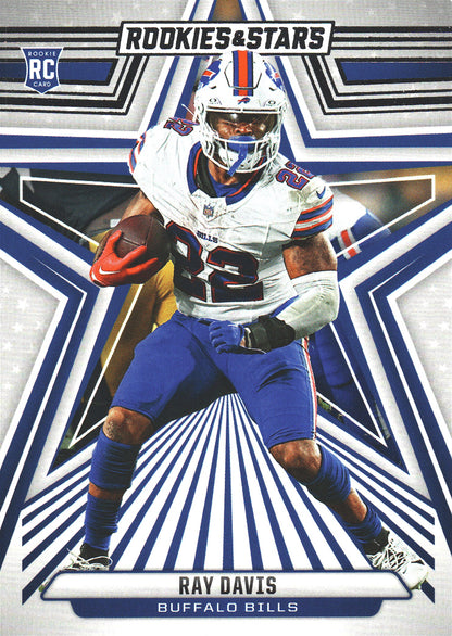 2024 Panini Rookie & Stars Ray Davis RC #183 Buffalo Bills
