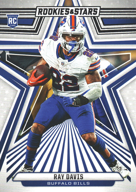2024 Panini Rookie & Stars Ray Davis RC #183 Buffalo Bills