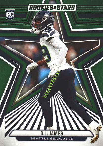 2024 Panini Rookie & Stars DJ James RC #122 Seattle Seahawks