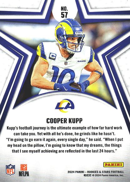 2024 Panini Rookie & Stars Cooper Kupp #57 Los Angeles Rams