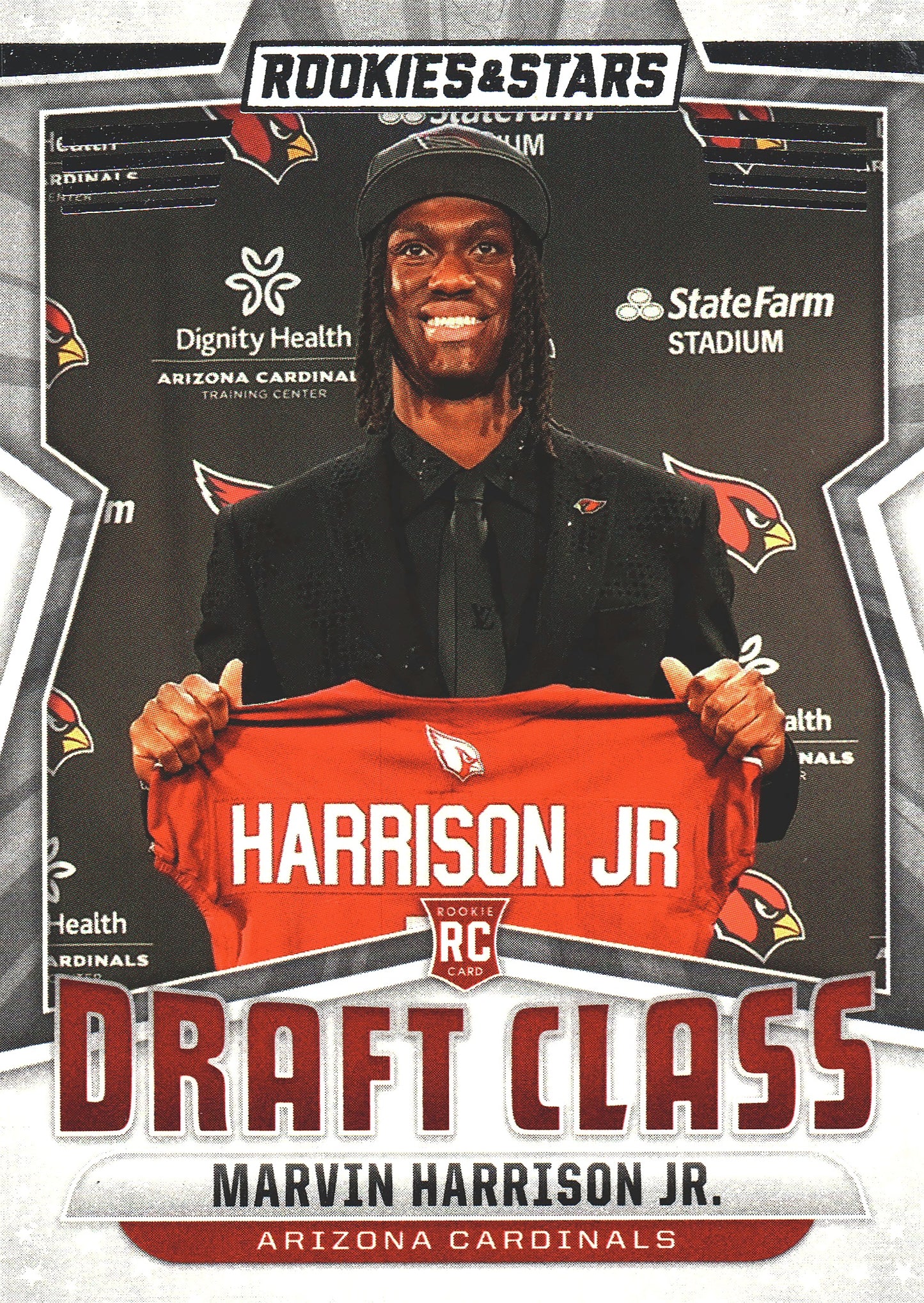 2024 Panini Rookie & Stars Draft Class Marvin Harrison Jr. #DC-MHJ Arizona Cardinals