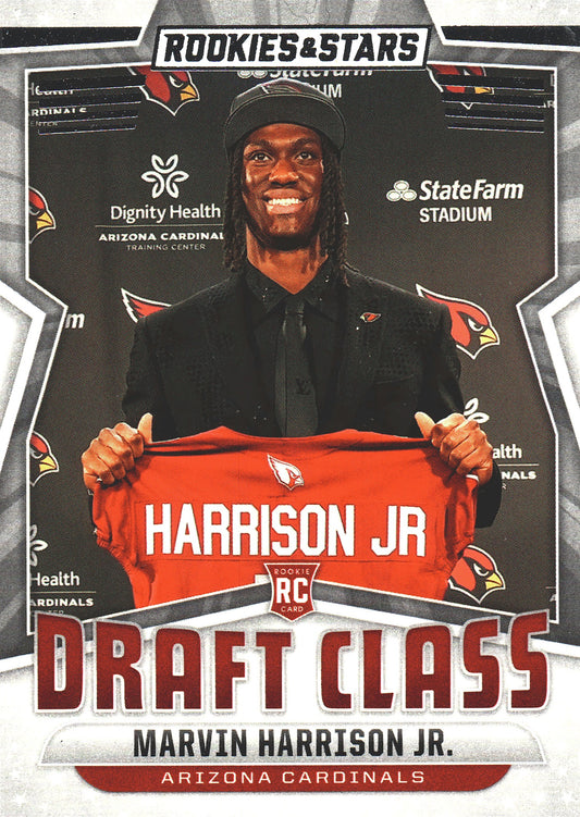 2024 Panini Rookie & Stars Draft Class Marvin Harrison Jr. #DC-MHJ Arizona Cardinals