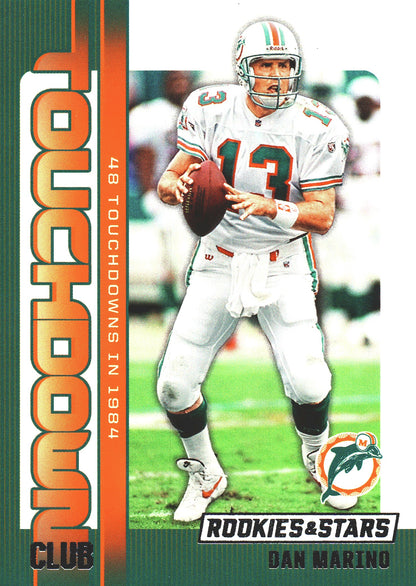 2024 Panini Rookie & Stars Touchdown Club Dan Marino #TC-DMO Miami Dolphins