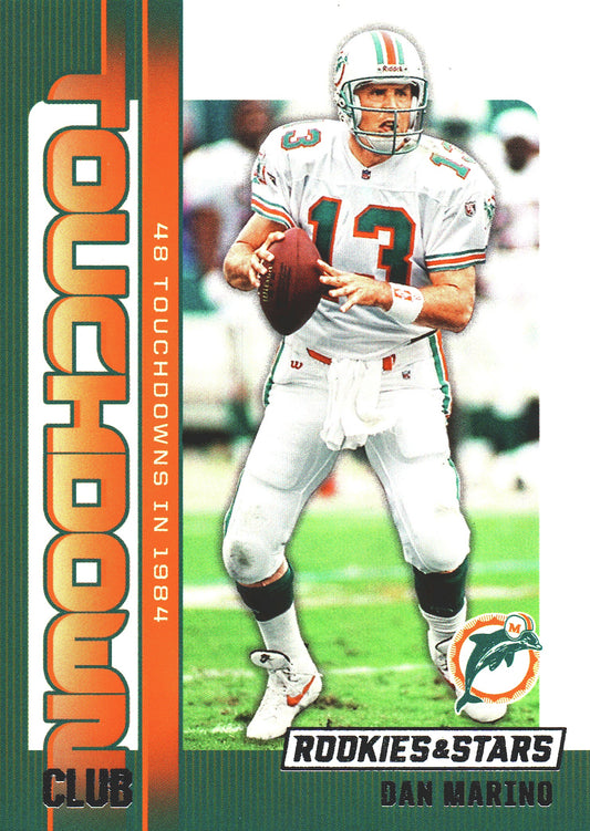 2024 Panini Rookie & Stars Touchdown Club Dan Marino #TC-DMO Miami Dolphins