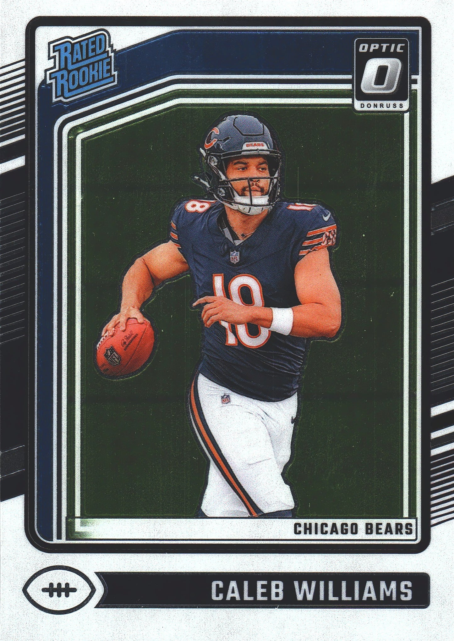 2024 Panini Donruss Optic Rated Rookie Caleb Williams RC #201 Chicago Bears