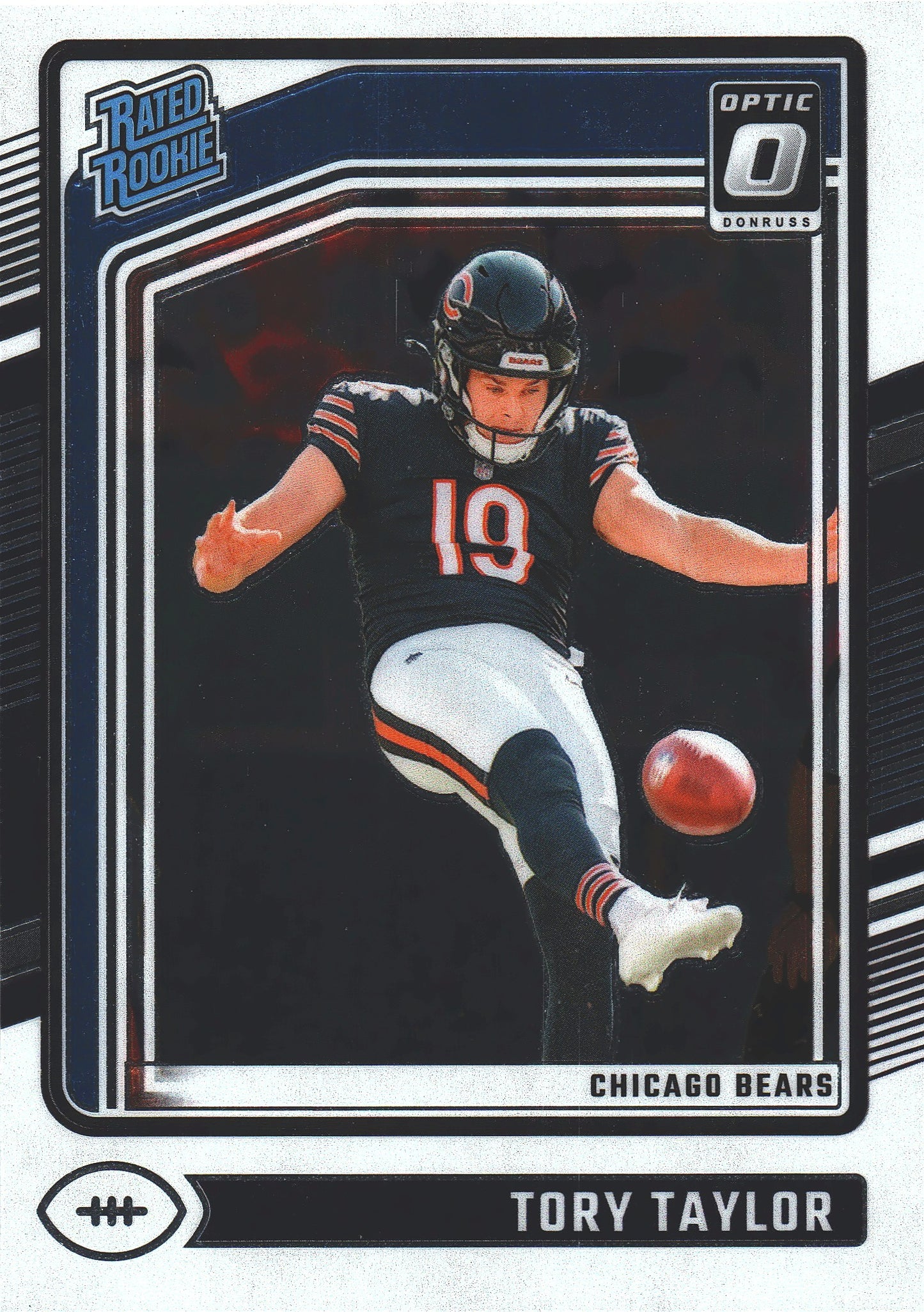 2024 Panini Donruss Optic Rated Rookie Tory Taylor RC #278 Chicago Bears