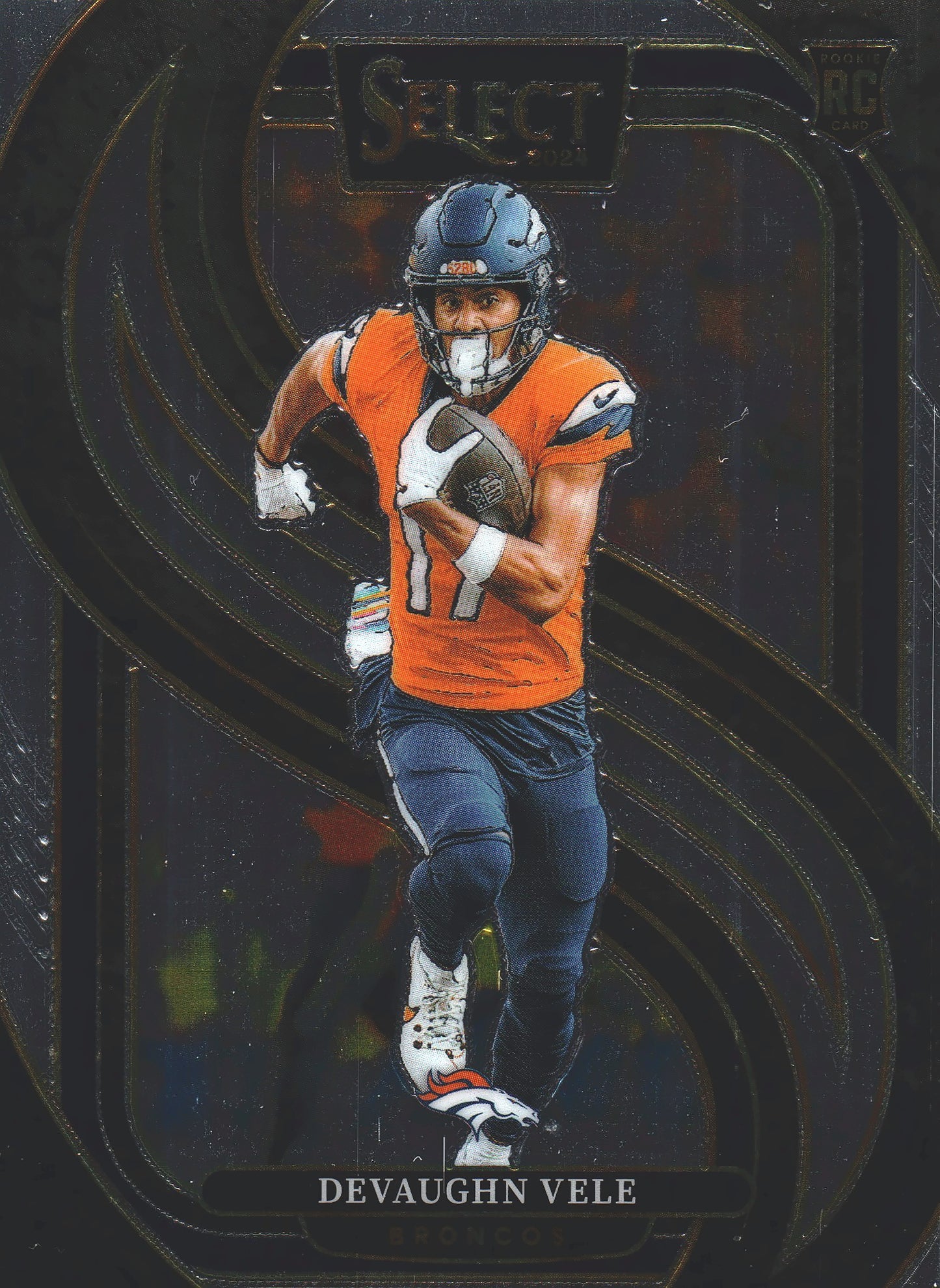 2024 Panini Select Devaughn Vele RC #150 Denver Broncos