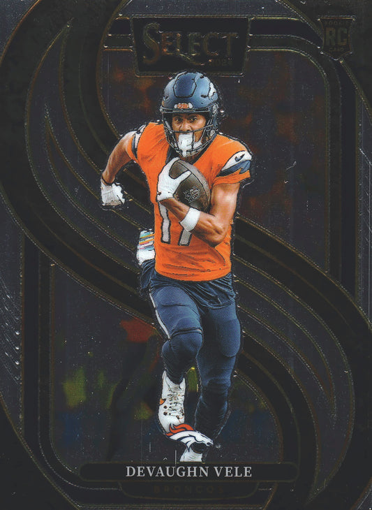2024 Panini Select Devaughn Vele RC #150 Denver Broncos