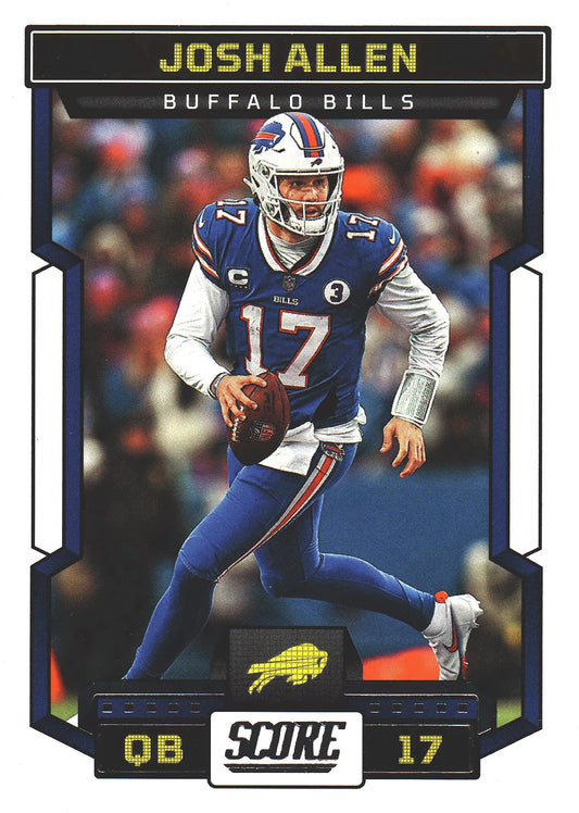 2023 Panini Score Josh Allen #261 Buffalo Bills