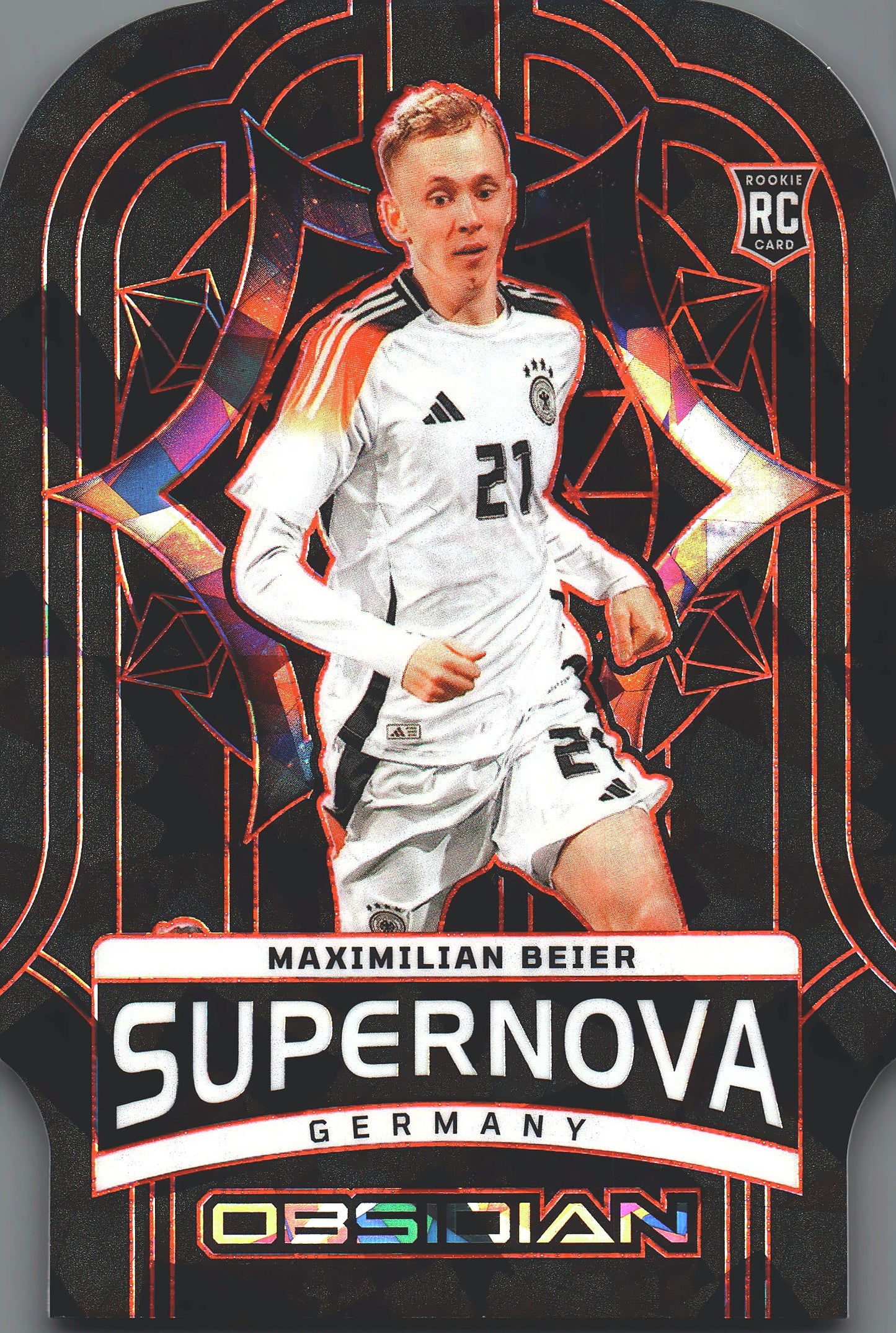 2024 Panini Obsidian Supernova Maximilian Beier RC /28 #3 Allemagne