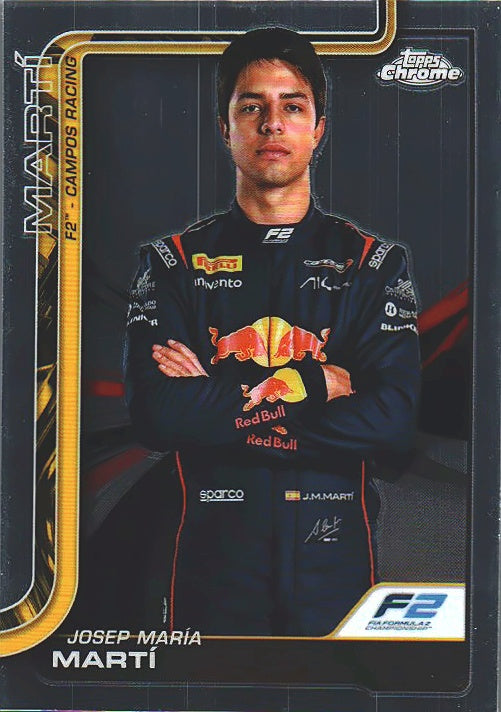 2025 Topps Chrome Formula 1 Josep Maria Marti #24 Campos Racing