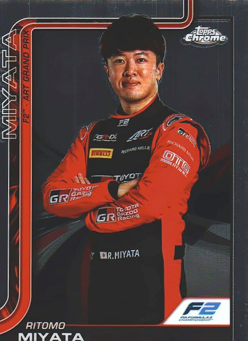 2025 Topps Chrome Formula 1 Ritomo Miyata #33 ART Grand Prix