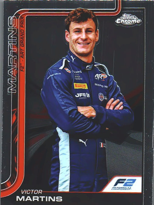 2025 Topps Chrome Formula 1 Victor Martins #34 ART Grand Prix