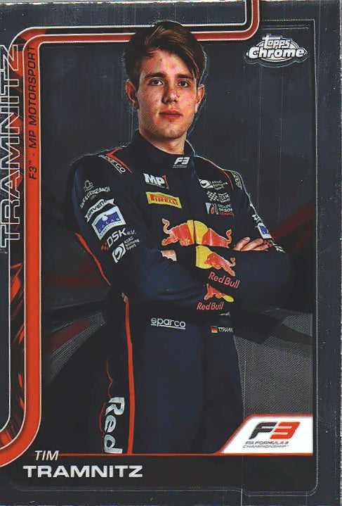 2025 Topps Chrome Formula Tim Tramnitz #49 MP Motorsport