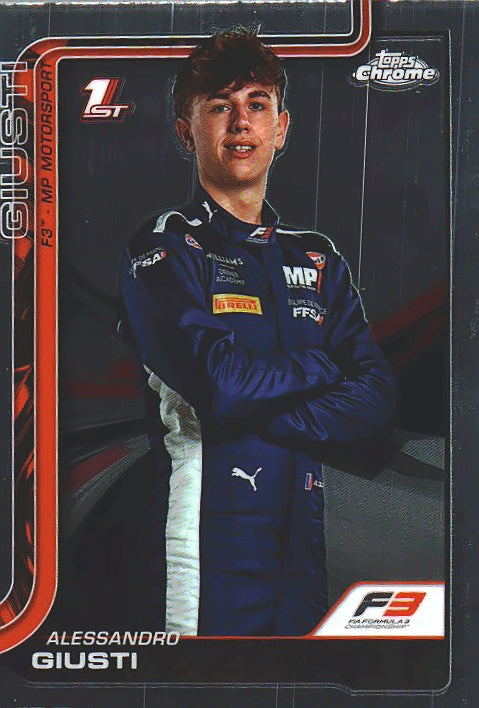 2025 Topps Chrome Formula 1 Alessandro Giusti #51 MP Motorsport