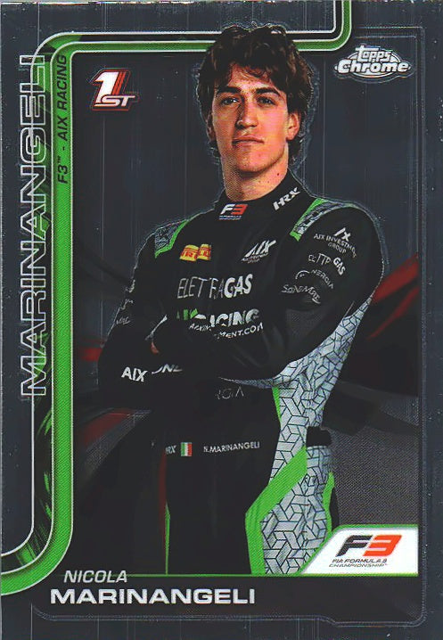 2025 Topps Chrome Formula 1 Nicola Marinangeli #65 AIX Racing