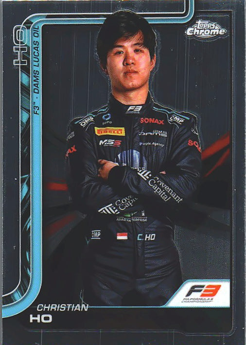 2025 Topps Chrome Formula 1 Christian Ho #72 DAMS Lucas Oil