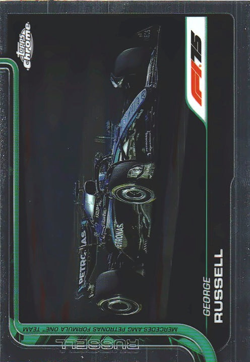 2025 Topps Chrome Formula 1 George Russell CAR #79 Mercedes-AMG Petronas Formula One Team