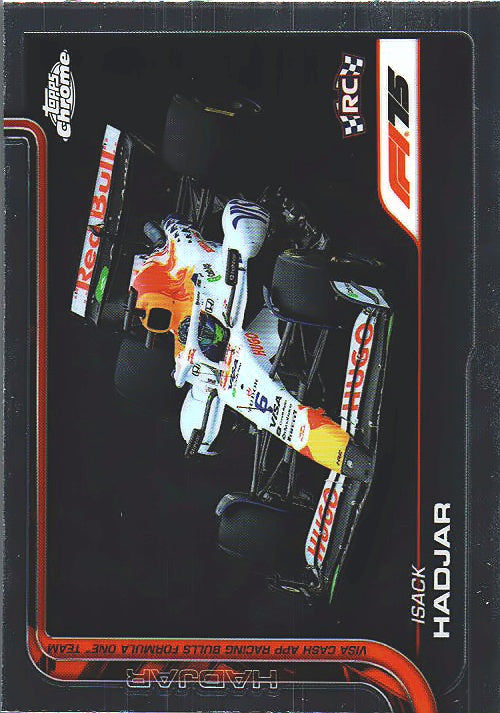 2025 Topps Chrome Formula 1 Isack Hadjar CAR #84 Visa Cash App RB Formula One