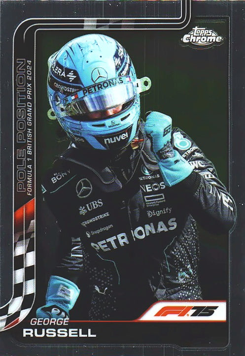 2025 Topps Chrome Formula 1 George Russell PP #119 Mercedes-AMG Petronas Formula One Team