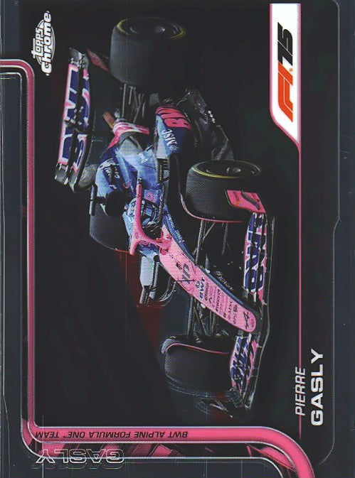 2025 Topps Chrome Formula 1 Pierre Gasly #88 Alpine
