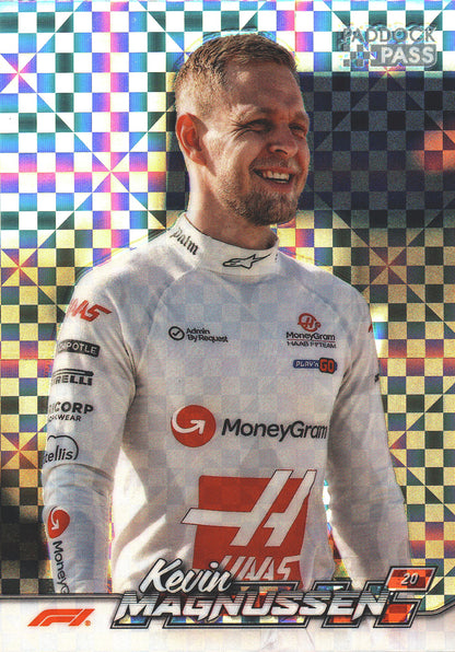 2024 Topps Paddock Pass Formula 1 X-Factor Kevin Magnussen #16 Haas