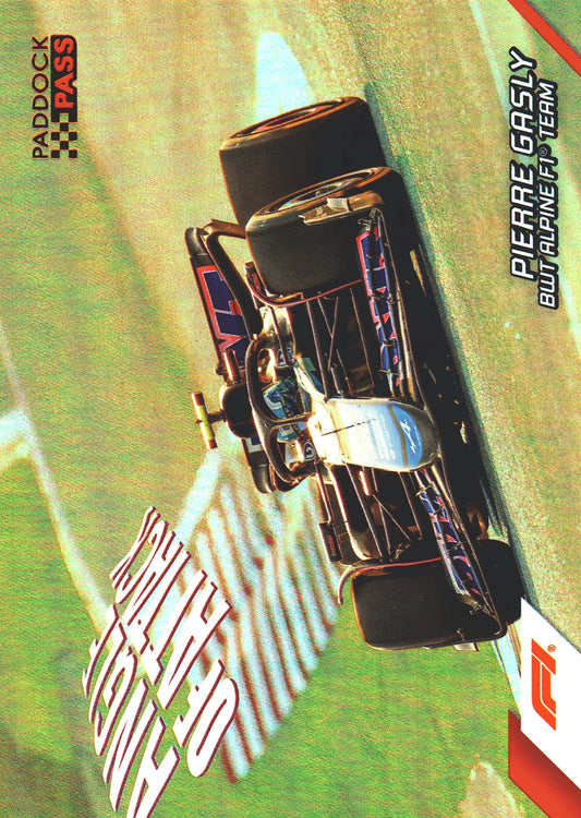 2024 Topps Chrome Formula 1 Pierre Gasly Angle Of Attack Red /50 #AA-10 Alpine