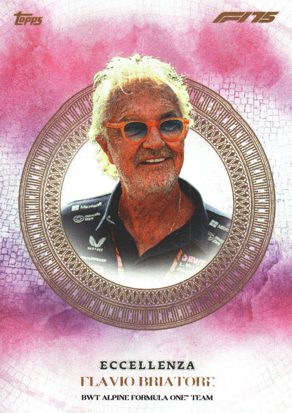 2025 Topps Eccellenza Formula 1 Flavio Briatore Alpine