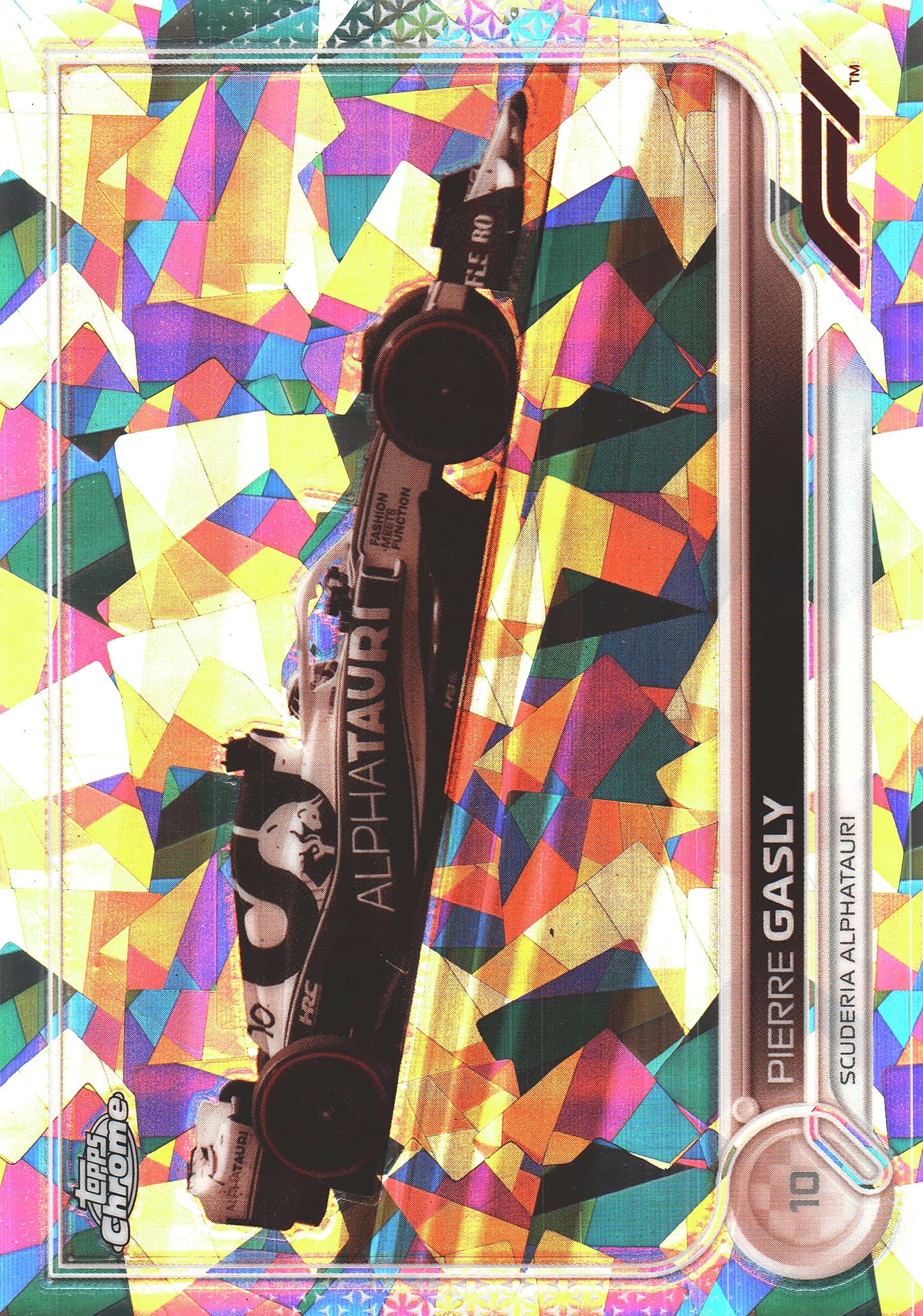 2022 Topps Chrome Sapphire Formula 1 Pierre Gasly Sepia /100 #121 AlphaTauri