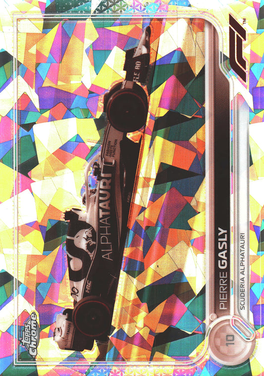 2022 Topps Chrome Sapphire Formula 1 Pierre Gasly Sepia /100 #121 AlphaTauri