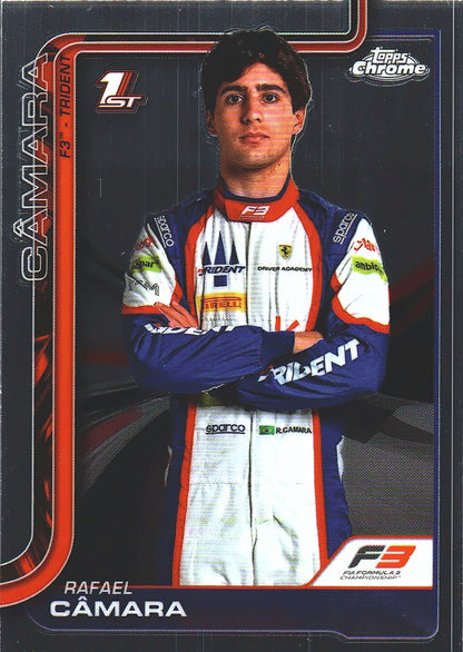 2025 Topps Chrome Formula 1 Rafael Camara #47 Trident