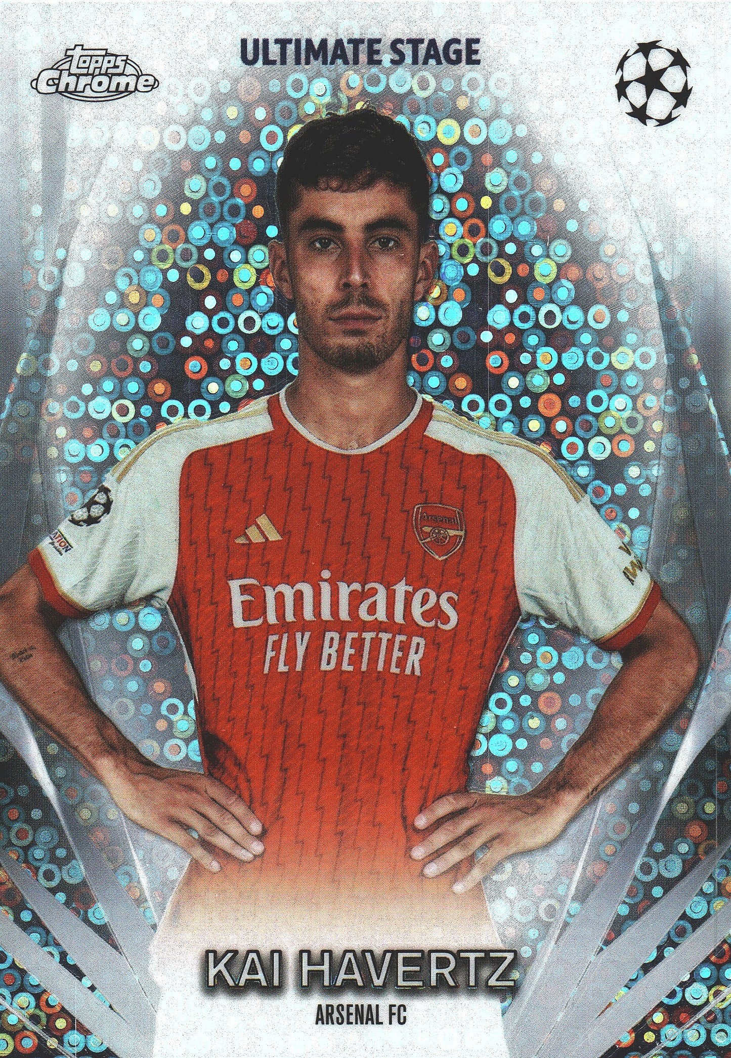 2023 Topps UCC Ultimate Stage Chrome Kai Havertz #USC-4 Arsenal FC