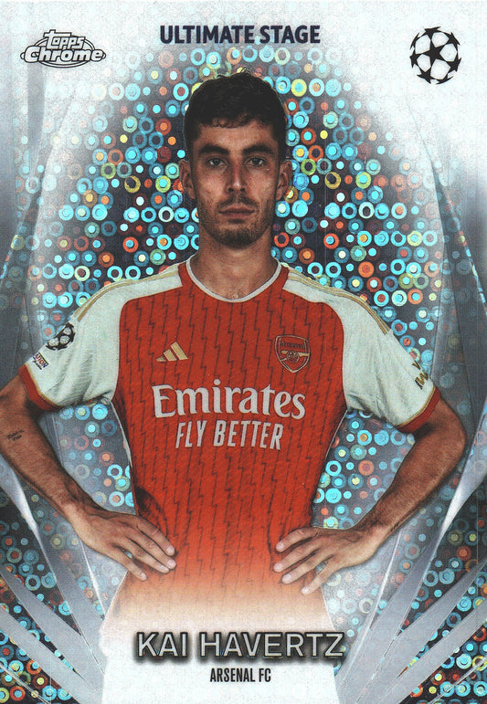 2023 Topps UCC Ultimate Stage Chrome Kai Havertz #USC-4 Arsenal FC