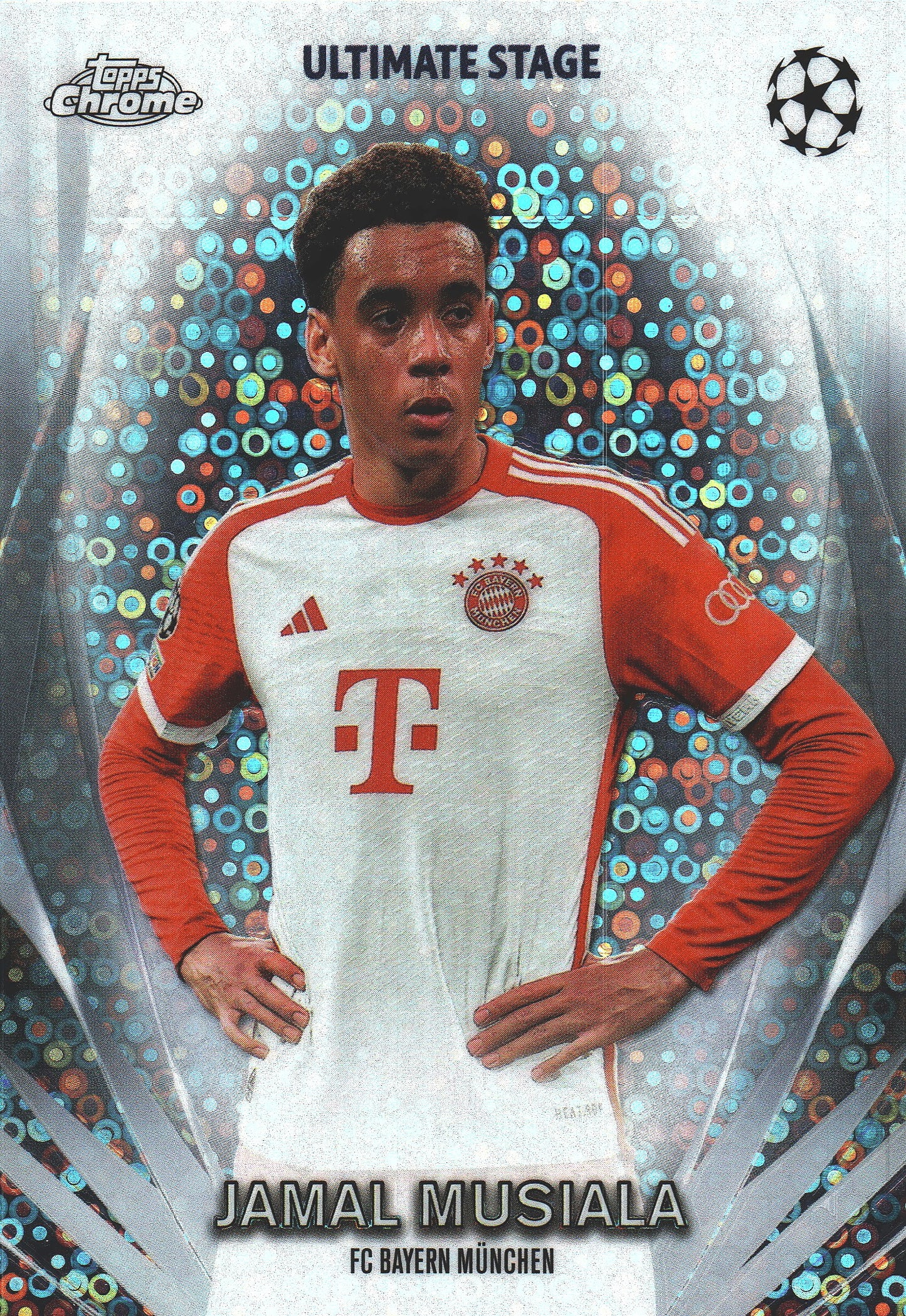 2023 Topps UCC Ultimate Stage Chrome Jamal Musiala #USC-19 FC Bayern Munchen