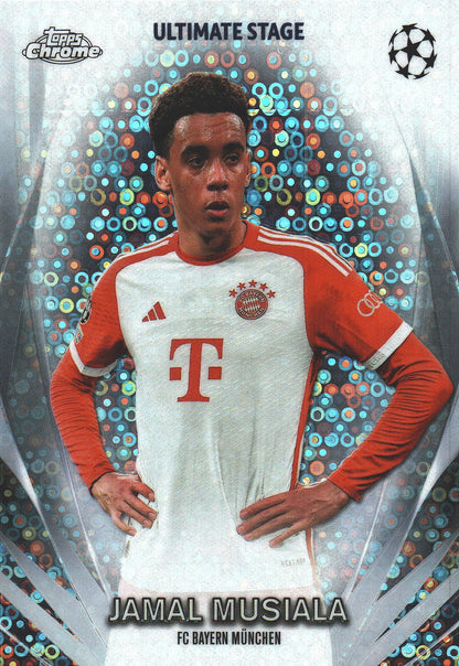 2023 Topps UCC Ultimate Stage Chrome Jamal Musiala #USC-19 FC Bayern Munchen