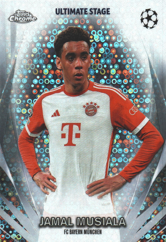 2023 Topps UCC Ultimate Stage Chrome Jamal Musiala #USC-19 FC Bayern Munchen