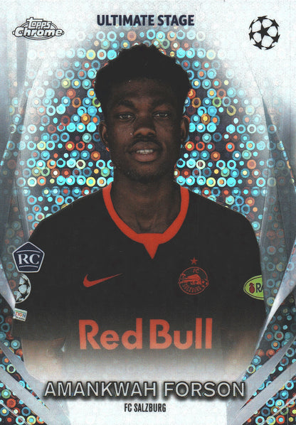 2023 Topps UCC Ultimate Stage Chrome Amankwah Forson #USC-30 FC Red Bull Salzburg