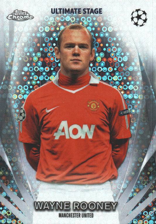 2023 Topps UCC Ultimate Stage Chrome Wayne Rooney #USC-35 Manchester United