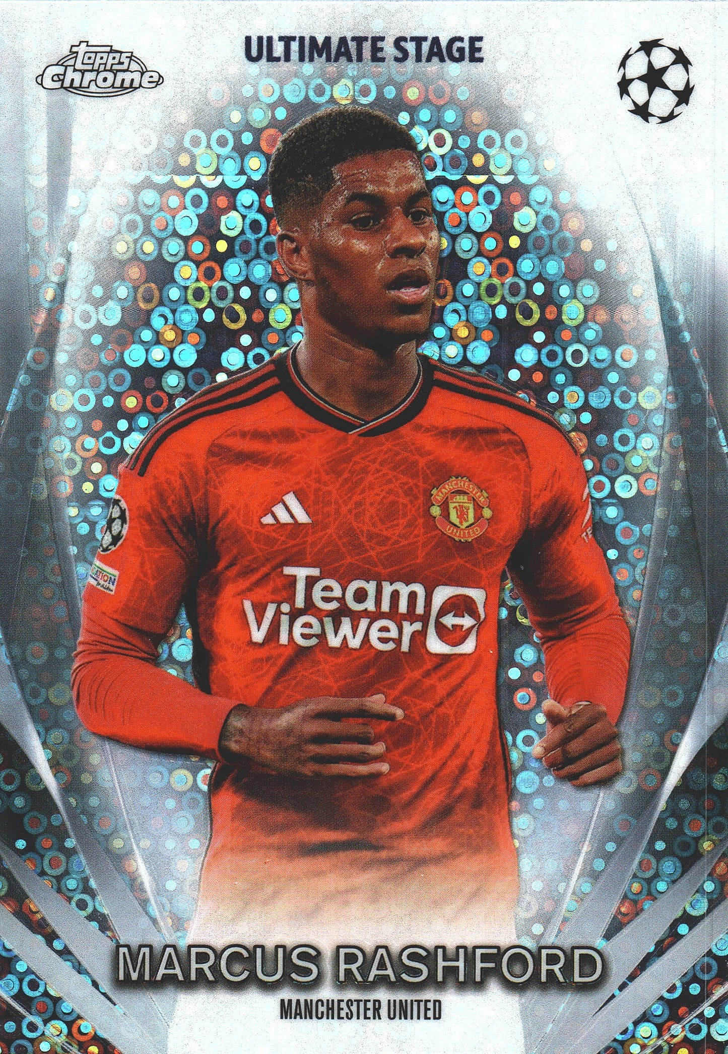 2023 Topps UCC Ultimate Stage Chrome Marcus Rashford #USC-36 Manchester United