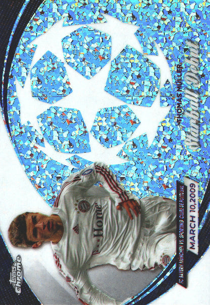 2023 Topps Chrome UCC Thomas Muller Starball Debut #SD-1 FC Bayern Munchen