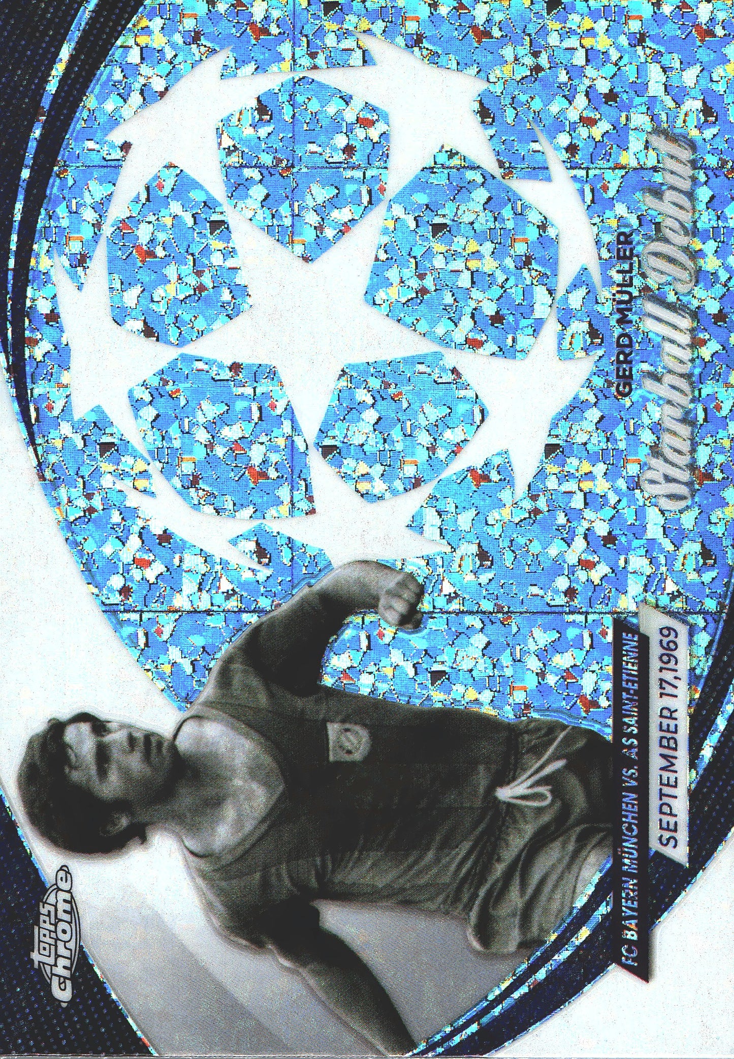 2023 Topps Chrome UCC Gerd Muller Starball Debut #SD-14 FC Bayern Munchen