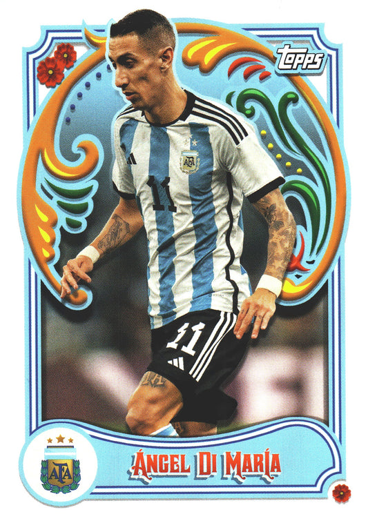 2023 Topps Argentina Fileteado Angel Di Maria #26 Argentina