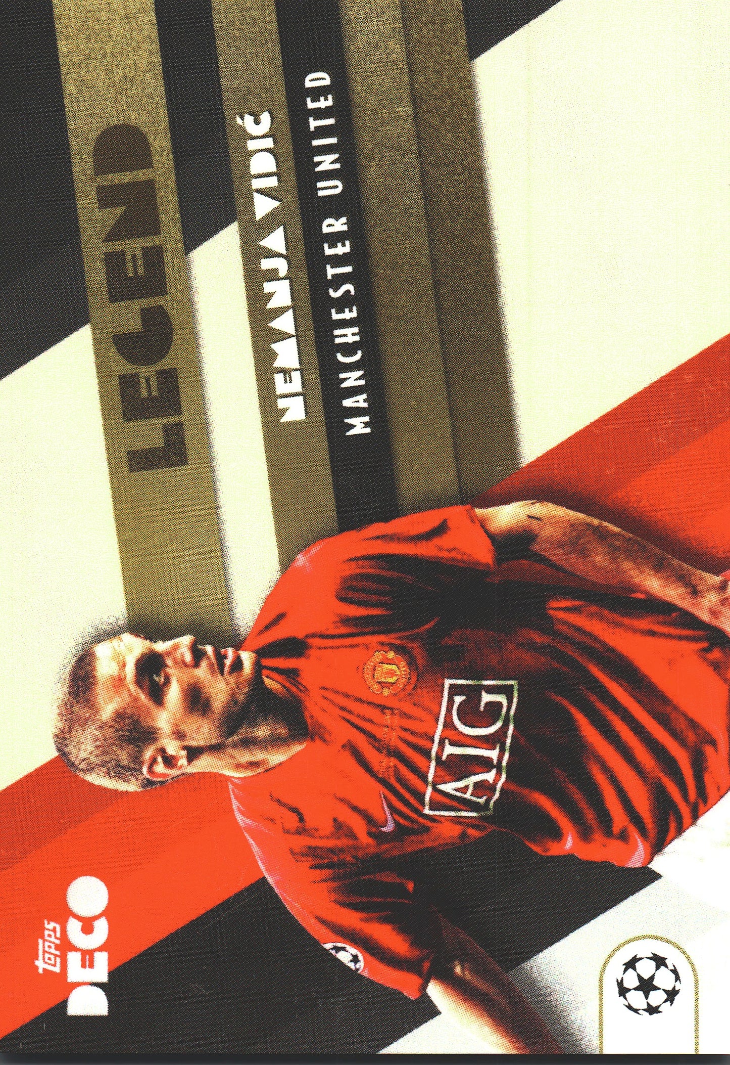 2022 Topps Deco UCC Nemanja Vidic Legends Manchester United