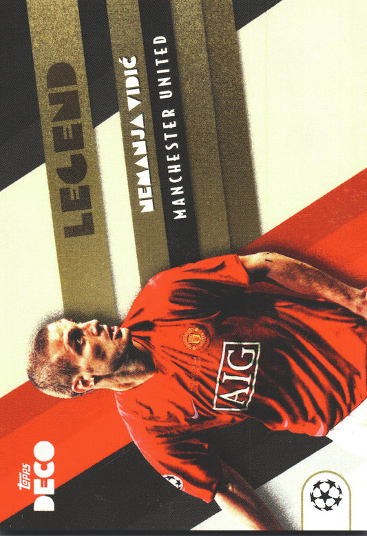 2022 Topps Deco UCC Nemanja Vidic Legends Manchester United