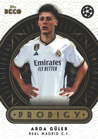 2023 Topps Deco UCC Arda Guler Prodigy Real Madrid