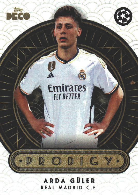 2023 Topps Deco UCC Arda Guler Prodigy Real Madrid