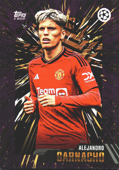 2023 Topps Gold x Whip UCC Alejandro Garnacho Manchester United