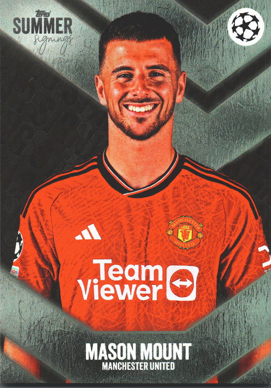 2023 Topps UCC Summer Signings Mason Mount Star Signings Manchester United