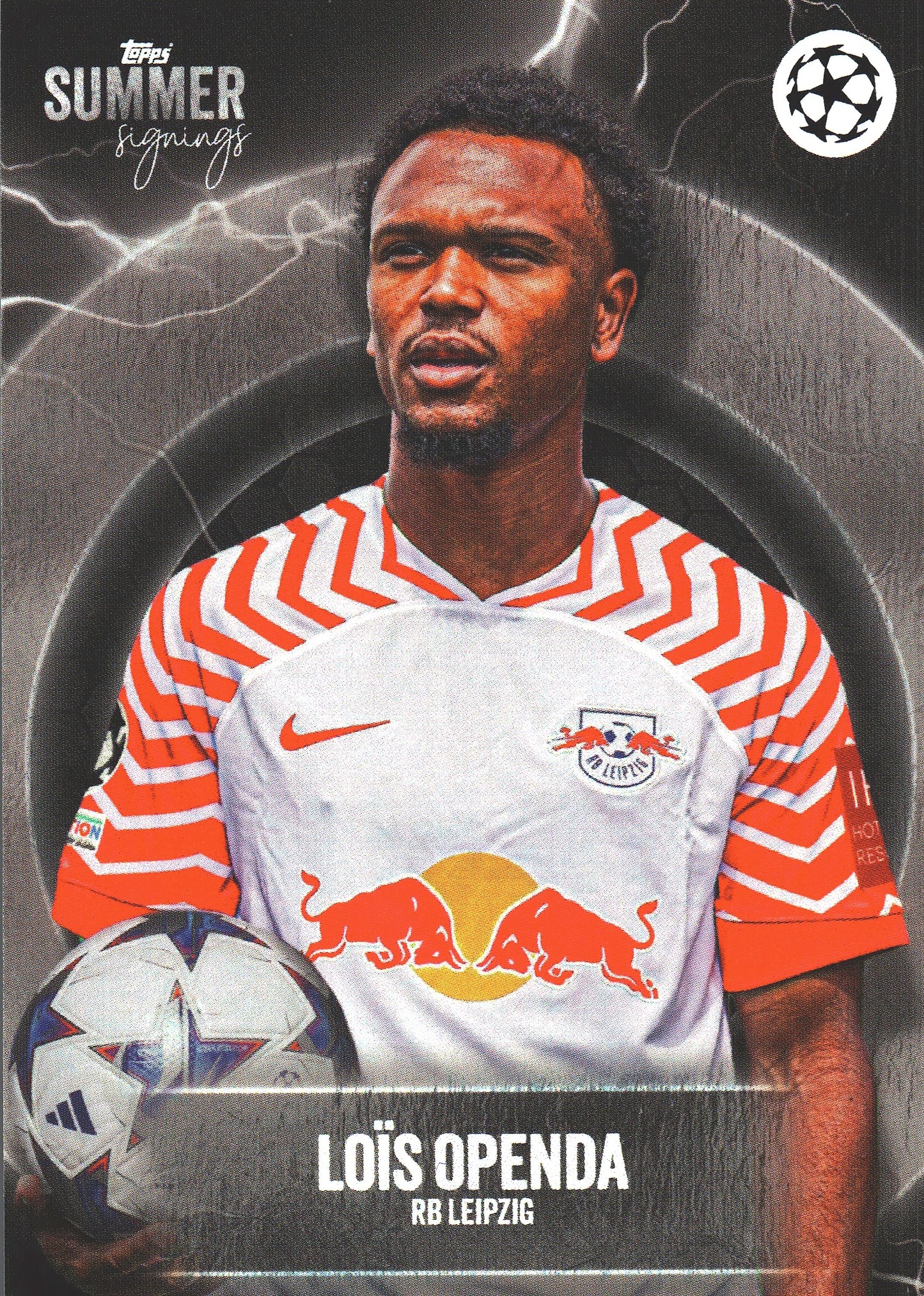 2023 Topps UCC Summer Signings Lois Openda RB Leipzig